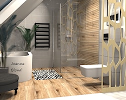Spa w nowoczesnej łazience - zdjęcie od Studio Projektowe Joanna Blond - Homebook