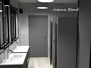 Toaleta w biurze - zdjęcie od Studio Projektowe Joanna Blond
