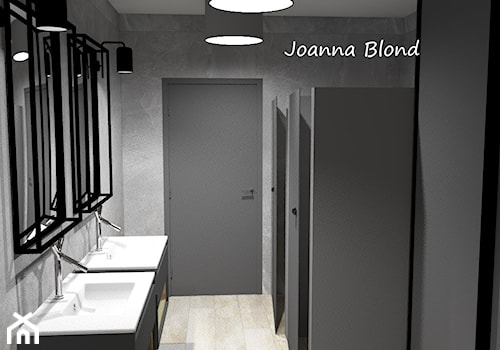 Toaleta w biurze - zdjęcie od Studio Projektowe Joanna Blond