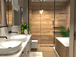 Łazienka - salon kąpielowy - zdjęcie od Studio Projektowe Joanna Blond