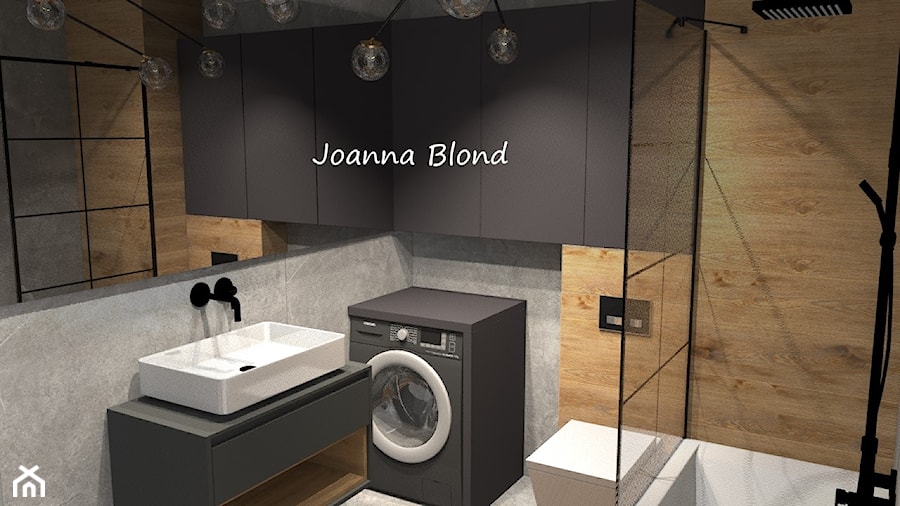 Funkcjonalna łazienka - zdjęcie od Studio Projektowe Joanna Blond