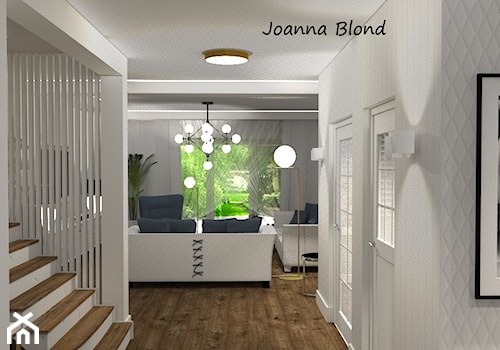 Luksusowy dom w stylu nowojorskim - zdjęcie od Studio Projektowe Joanna Blond