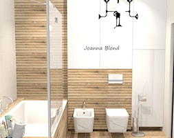 Szafy w łazience - zdjęcie od Studio Projektowe Joanna Blond - Homebook
