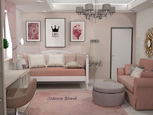 Cukrowy pokój dla nastolatki - zdjęcie od Studio Projektowe Joanna Blond