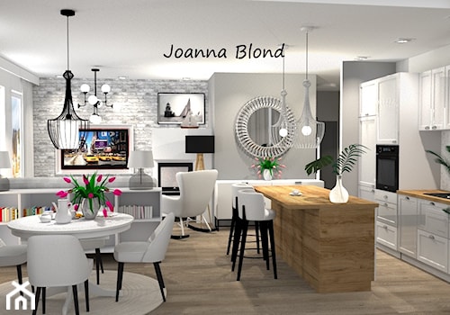 Urocze wnętrze w Gdyni - zdjęcie od Studio Projektowe Joanna Blond