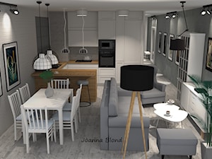 Małe mieszkanie w bloku - zdjęcie od Studio Projektowe Joanna Blond