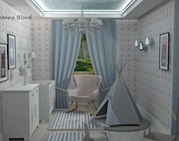 Niebiański pokój dla dziecka - zdjęcie od Studio Projektowe Joanna Blond - Homebook