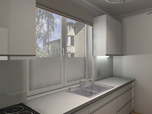 Wizualizacje 3D - Kuchnia, styl nowoczesny - zdjęcie od BasiaProjekt