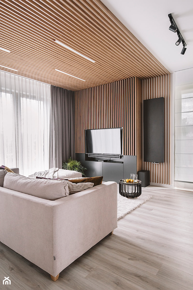 Apartament w Gdyni - Salon, styl nowoczesny - zdjęcie od Kowalczyk Gajda Studio Projektowe