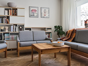 Dom Gdynia Redłowo - Salon, styl nowoczesny - zdjęcie od Kowalczyk Gajda Studio Projektowe