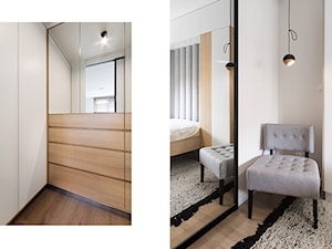 Mieszkanie Gdynia Chwarzno - Garderoba, styl nowoczesny - zdjęcie od Kowalczyk Gajda Studio Projektowe