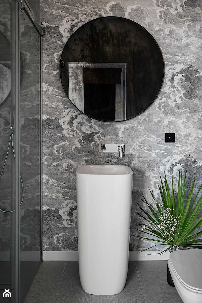 lustro, umywalka wolnostojaca - zdjęcie od Kowalczyk Gajda Studio Projektowe