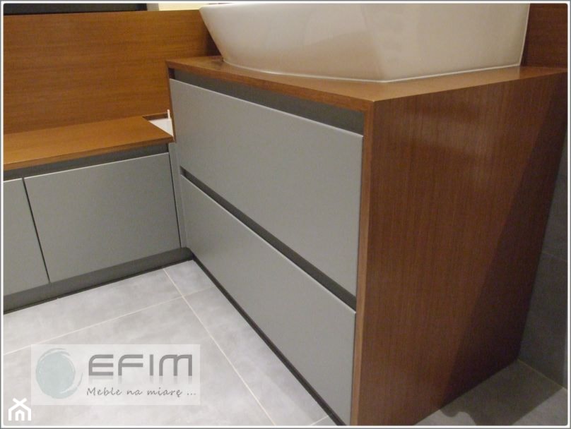 szafka umywalkowa - zdjęcie od EFIM_meble na miarę - Homebook