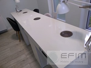 biurko do manicure 3-stanowiskowe - zdjęcie od EFIM_meble na miarę