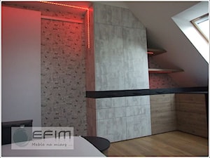 oświetlenie LED RGB szafy i sufitu - zdjęcie od EFIM_meble na miarę