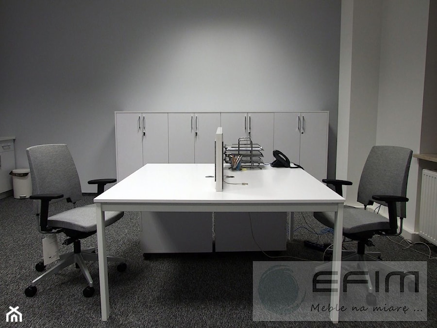 biurko podwójne - zdjęcie od EFIM_meble na miarę