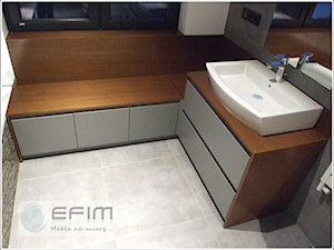 zabudowa łazienkowa - zdjęcie od EFIM_meble na miarę