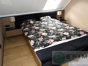 Łóżko pod skosem - zdjęcie od EFIM_meble na miarę