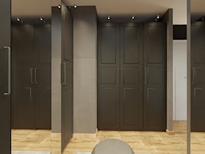 Garderoba dla mężczyzny - zdjęcie od Załęska projektowanie wnętrz