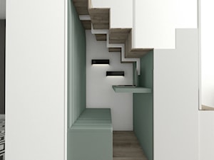 Biuro pod schodami - zdjęcie od Pracownia Architektury Alicja Sawicka