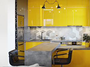 Projekt kuchni w mieszkaniu 70m2 - zdjęcie od Pracownia Architektury Alicja Sawicka