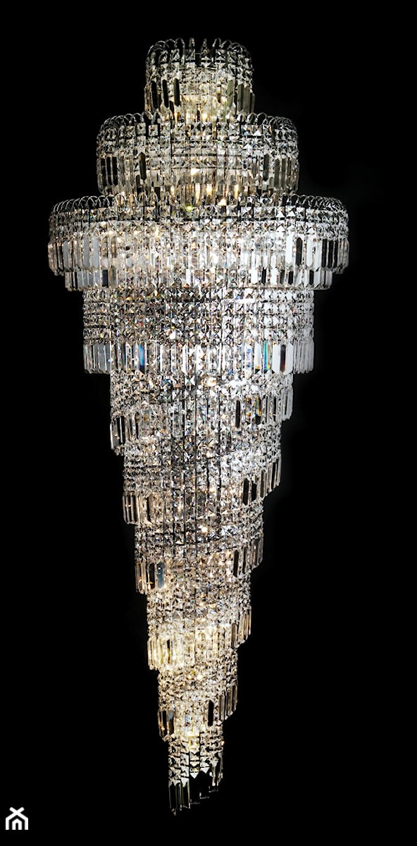 Żyrandol kryształowy typu Spirala - zdjęcie od Stylistic Cristal - Pracownia żyrandoli kryształowych