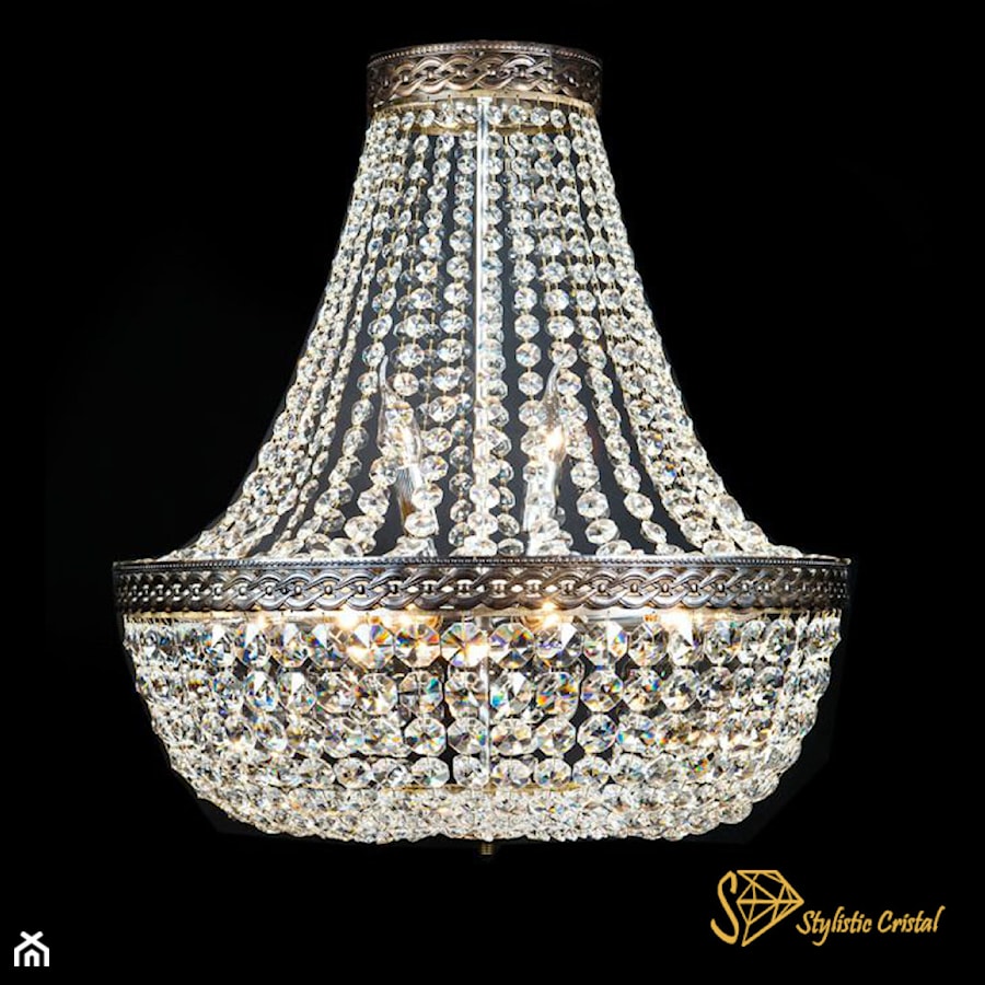 Żyrandol kryształowy Paris 60 - zdjęcie od Stylistic Cristal - Pracownia żyrandoli kryształowych