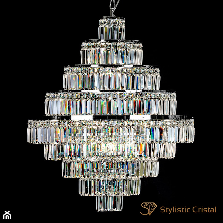 Lampa Kryształowa Galant 75/3/95 - zdjęcie od Stylistic Cristal - Pracownia żyrandoli kryształowych
