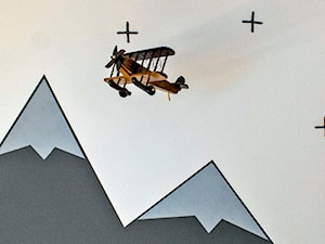 Samolot - dekoracja - zdjęcie od PRACOWNIA PROJEKTOWA KINGA ZDŻALIK