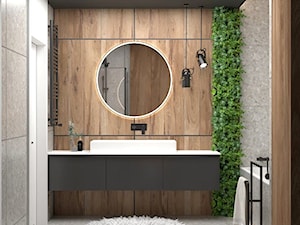 Łazienka w stylu loft - zdjęcie od PRACOWNIA PROJEKTOWA KINGA ZDŻALIK