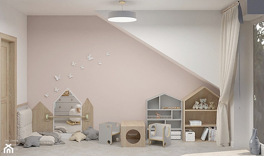 Pokój dziecięcy z elementami Montessori - zdjęcie od PRACOWNIA PROJEKTOWA KINGA ZDŻALIK