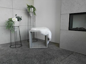 stolik szafka ławka siedzisko BOX.40 / BOX.50 - zdjęcie od concre beton architektoniczny