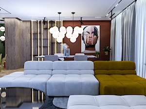 Living Room - Salon, styl nowoczesny - zdjęcie od Geometria Studio