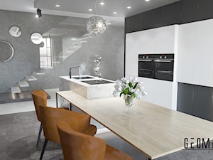 Projekt Kuchni Glamour - Kuchnia, styl glamour - zdjęcie od Geometria Studio