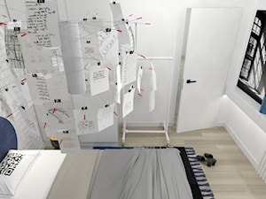 MINIMALISTYCZNA SYPIALNIA - Sypialnia, styl minimalistyczny - zdjęcie od PLUSDESIGN Studio Projektowe Luba Boccardi