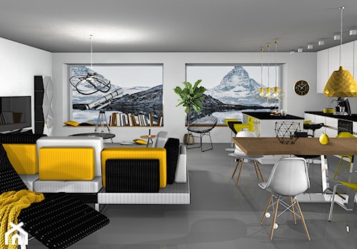 APARTAMENT NORWESKI - zdjęcie od PLUSDESIGN Studio Projektowe Luba Boccardi