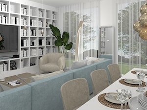 BIAŁY APARTAMENT - zdjęcie od PLUSDESIGN Studio Projektowe Luba Boccardi