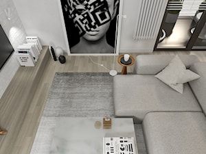 MINIMALIZM - Salon, styl minimalistyczny - zdjęcie od PLUSDESIGN Studio Projektowe Luba Boccardi