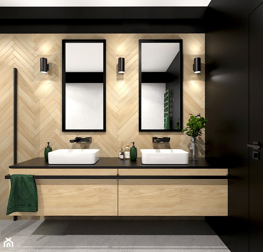 przytulna, nowoczesna łazienka - Łazienka, styl nowoczesny - zdjęcie od O TAK