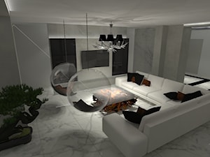 Salon połączony z kuchnią - zdjęcie od LAVISH DESIGN