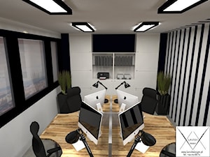 Minimalistyczno - nowoczesne biuro - zdjęcie od LAVISH DESIGN