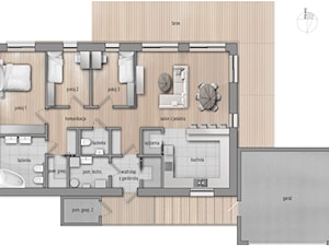 Projekt domu HG 01 passive - zdjęcie od Hexa Green_Projekty domów pasywnych i niskoenergetycznych