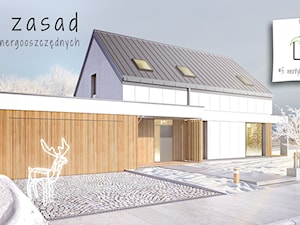 #6zasad domu pasywnego / niskoenergetycznego - Domy, styl nowoczesny - zdjęcie od Hexa Green_Projekty domów pasywnych i niskoenergetycznych