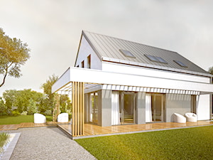 Projekt HG 06 passive dom pasywny - zdjęcie od Hexa Green_Projekty domów pasywnych i niskoenergetycznych