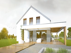 Projekt HG 06 passive dom pasywny - zdjęcie od Hexa Green_Projekty domów pasywnych i niskoenergetycznych