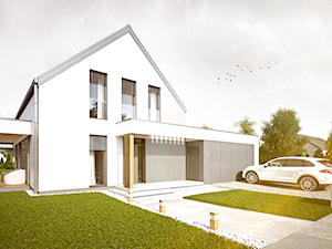 Dom pasywny HG 06 passive - zdjęcie od Hexa Green_Projekty domów pasywnych i niskoenergetycznych