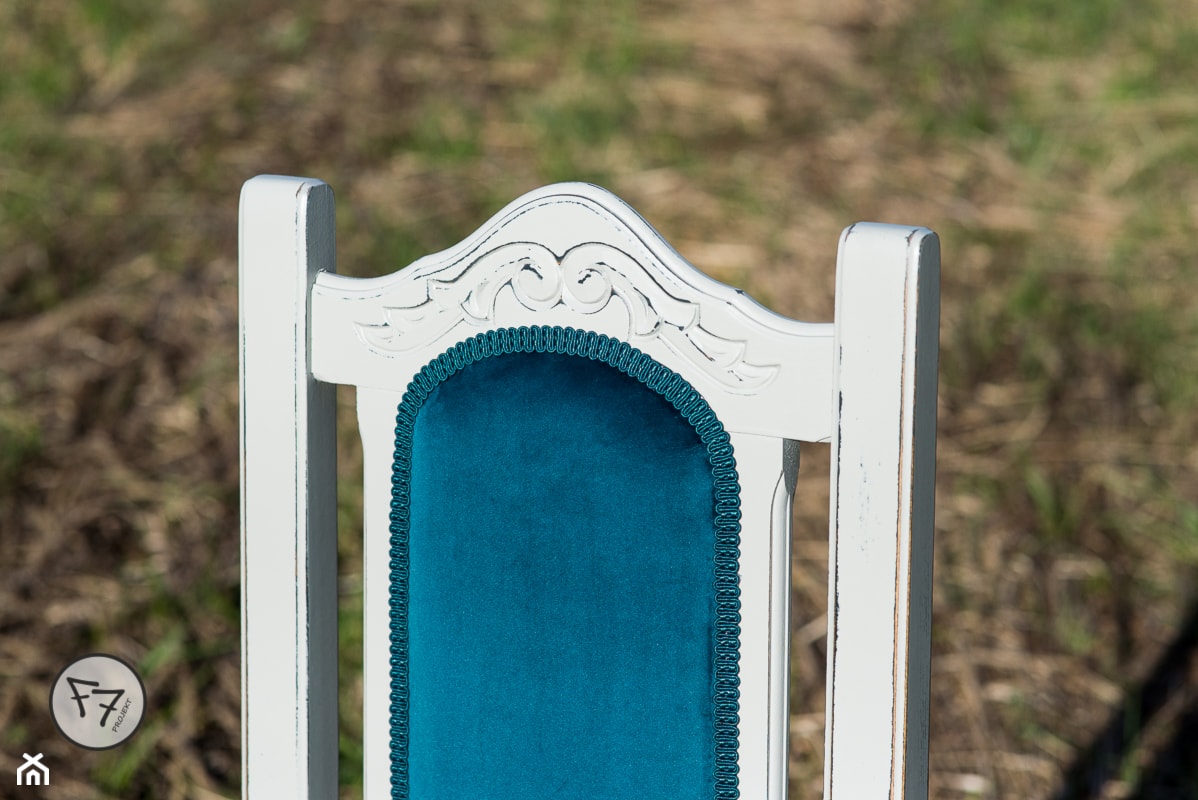 Krzesła królewskie - zdjęcie od F7 PROJEKT - Renowacja i Stylizacja Mebli - Homebook