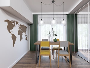 Mieszkanie w Chorzowie - Jadalnia, styl skandynawski - zdjęcie od Studio Projektowe Zgodnie Z Planem