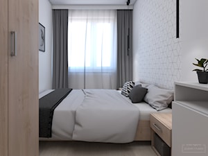 Lifting dwóch sypialni - Sypialnia, styl nowoczesny - zdjęcie od Studio Projektowe Zgodnie Z Planem