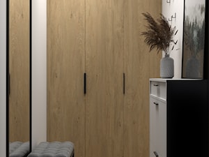 Mieszkanie w Świętochłowicach - Garderoba, styl nowoczesny - zdjęcie od Studio Projektowe Zgodnie Z Planem